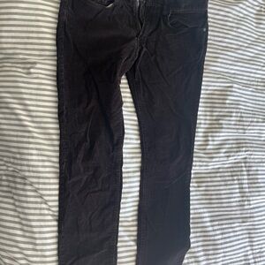 J. Crew Dark Brown Corduroy Pants